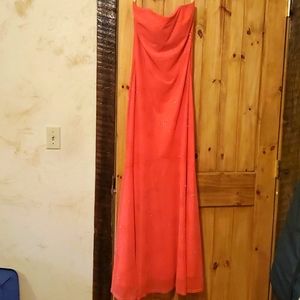 Formal dress - coral color